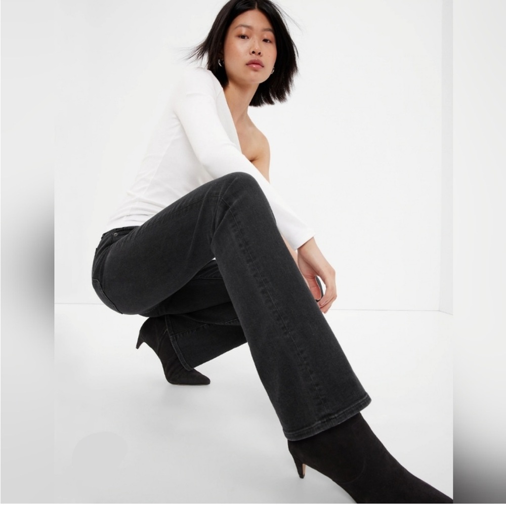 Gap Straight Leg dark wash / black denim